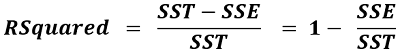 R Squared Formula